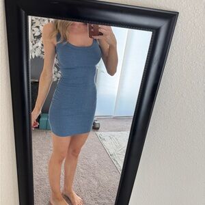 Fashion Nova Ribbed Bodycon Dress